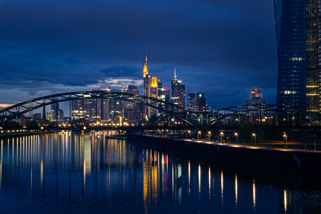 Foto Architektur Skyline Frankfurt