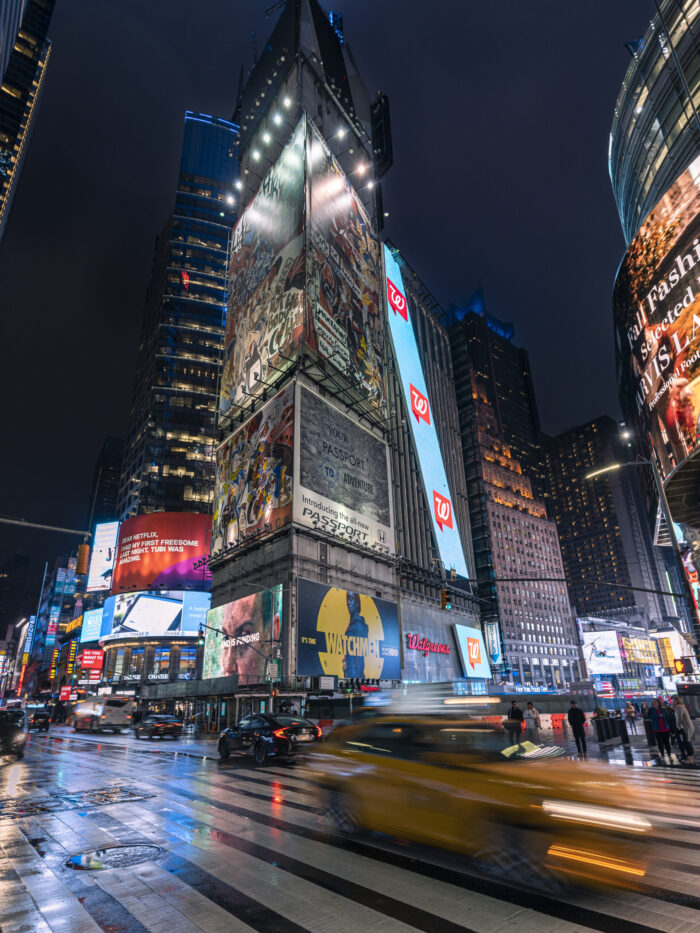 Produkte_Bildcollage_New York Nacht_Time Square